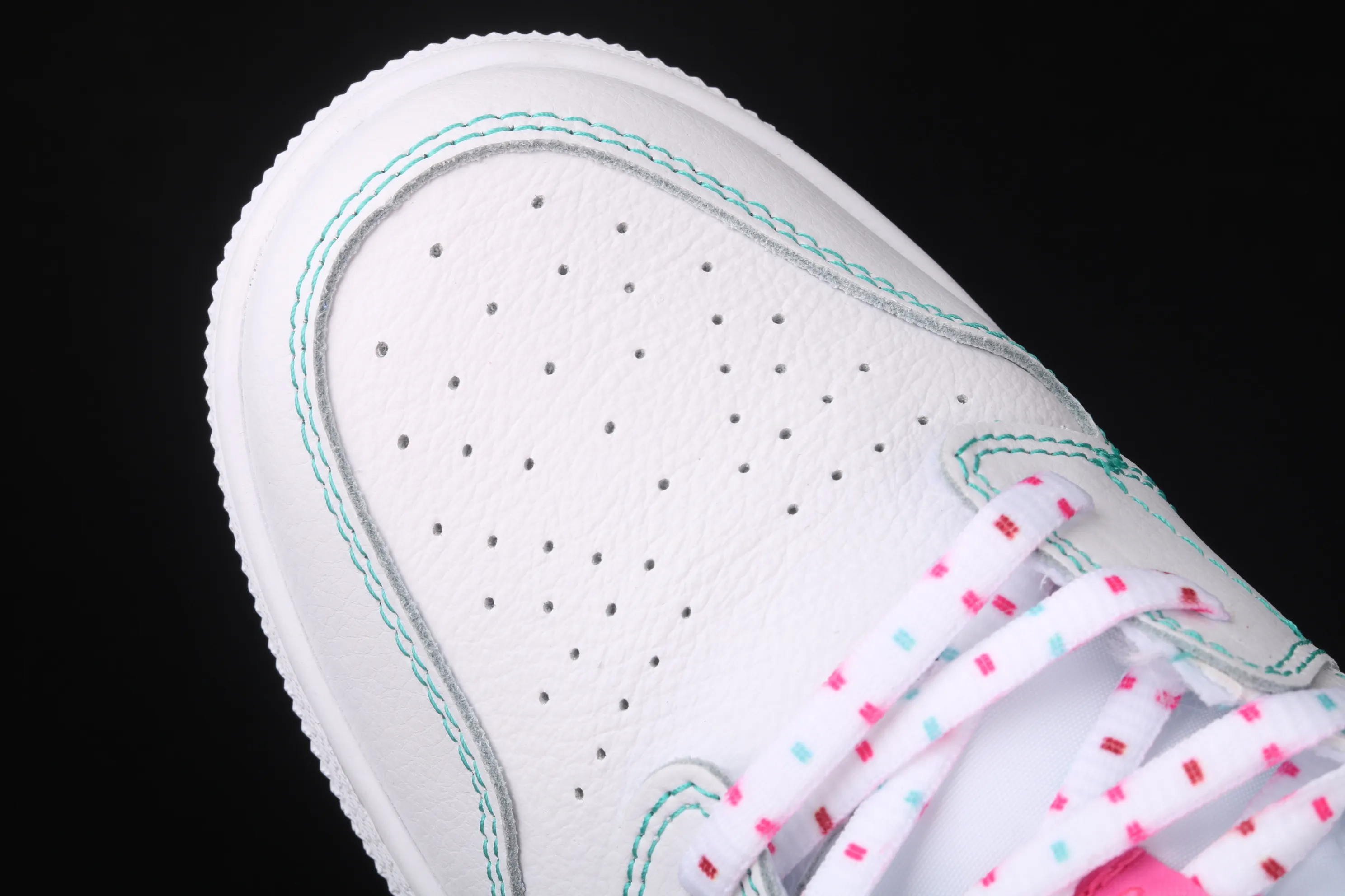 All categories Air Jordan Jordan series basketball shoes Air Jordan 1 Low Air Jordan 1 Low Shadow AJ1 Joe 1 pink line low-top cultural and leisure sports sneakers 554723-101